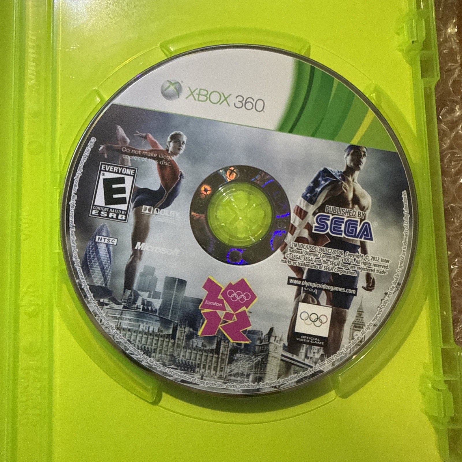 London 2012 (Microsoft Xbox 360, 2012) Tested & Working Olympics