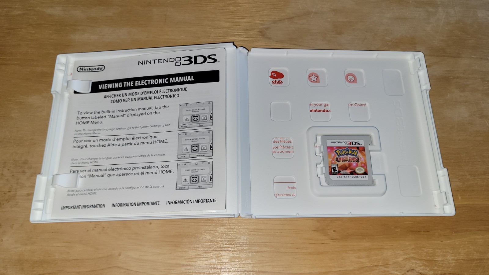 Pokemon Omega Ruby (Nintendo 3DS) Complete in Box (CIB) – Tested & Working