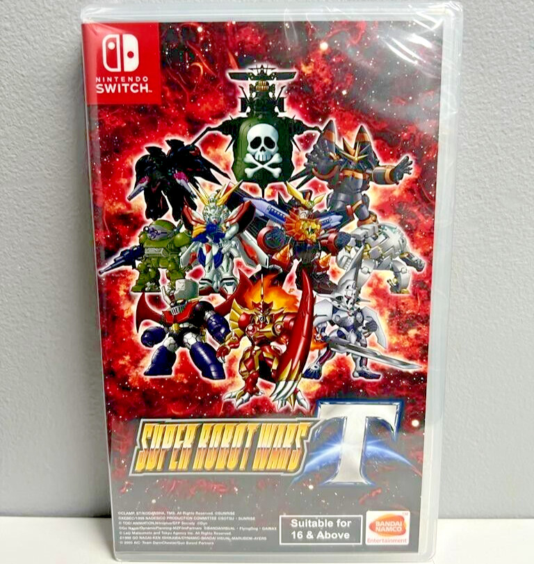 Super Robot Wars T + V + X (Multi-Language) Switch New Game Bundle [Turn-Based]