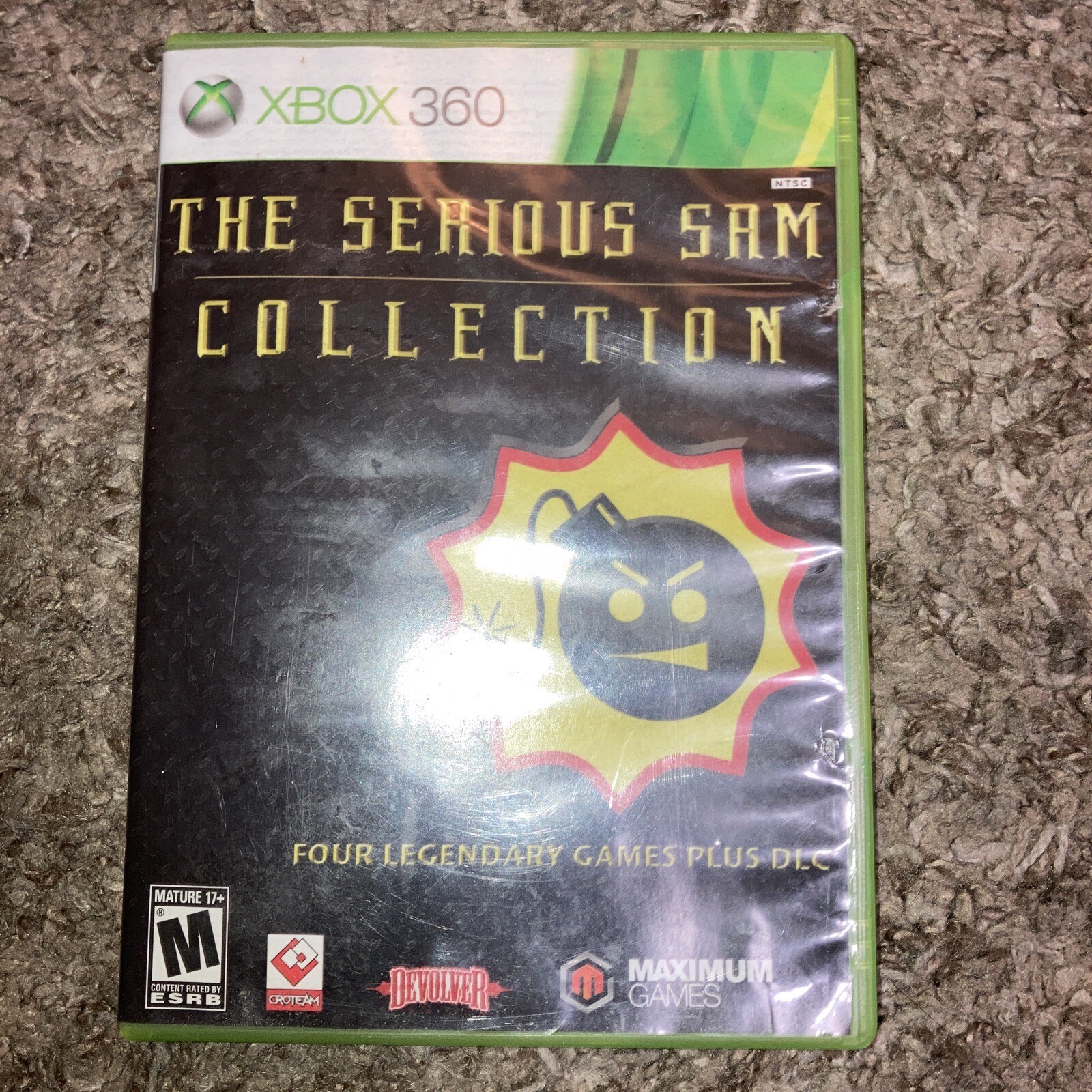 Serious Sam Collection (Microsoft Xbox 360, 2013) Tested And Works