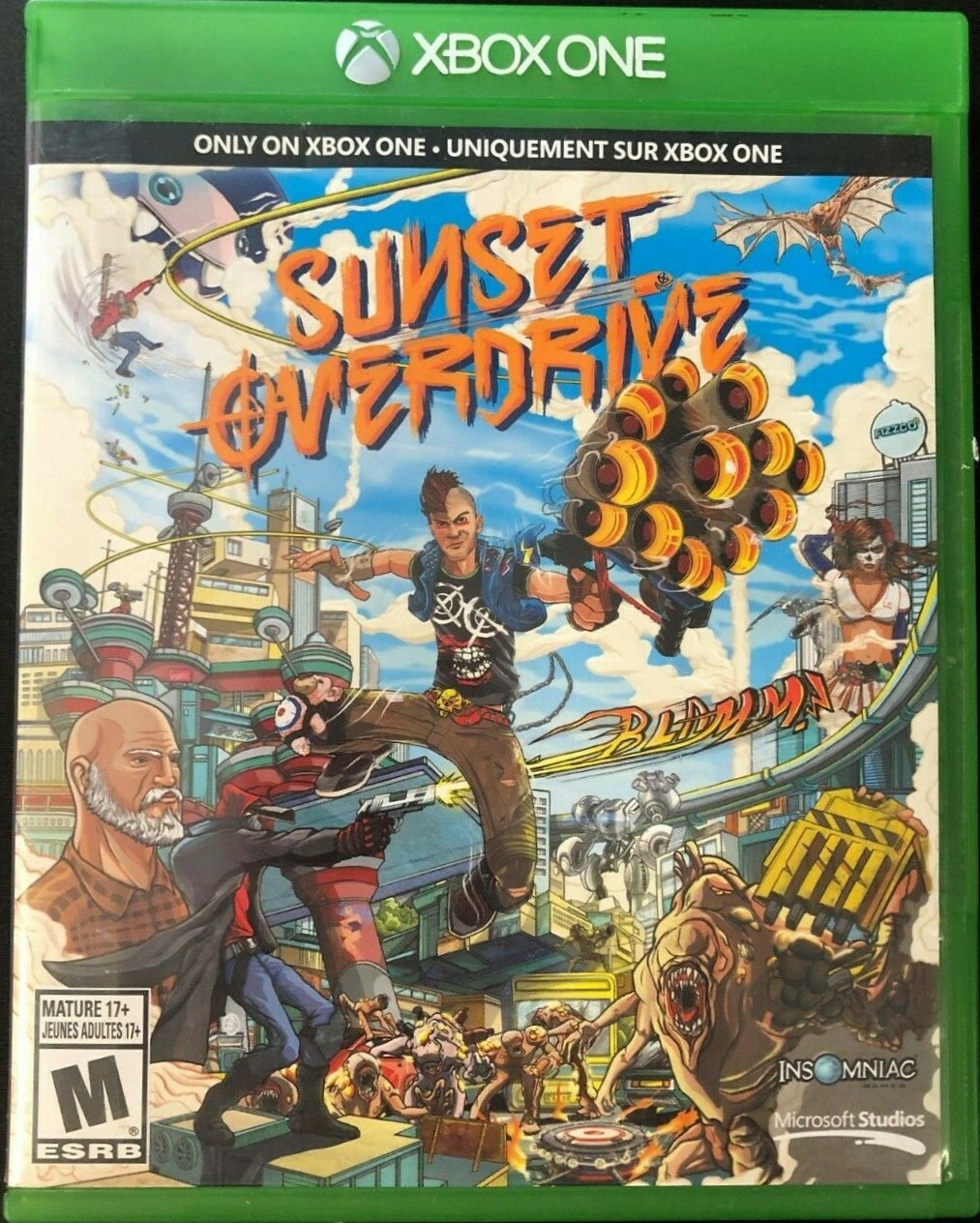 Xbox 1 XB1 Sunset Overdrive Xbox One Brand New Factory Sealed