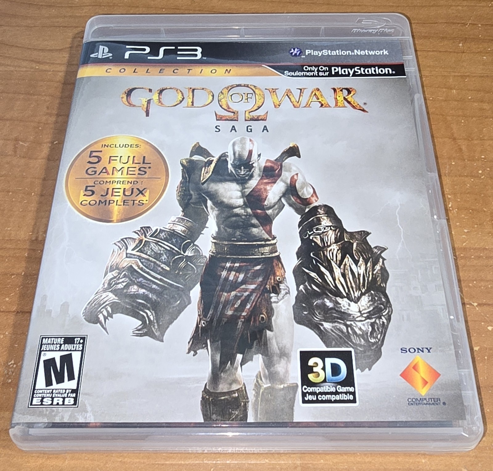 God of War Saga Collection PS3 2-Disc Game PlayStation 3