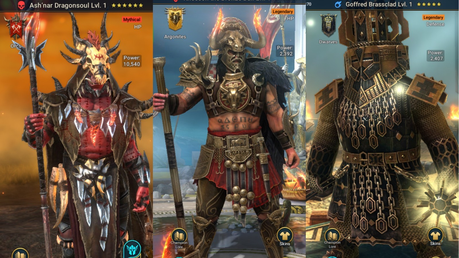 RaidShadowLegends/Mithycal Ashnar/ Knosson/Goffed/54k⚡️