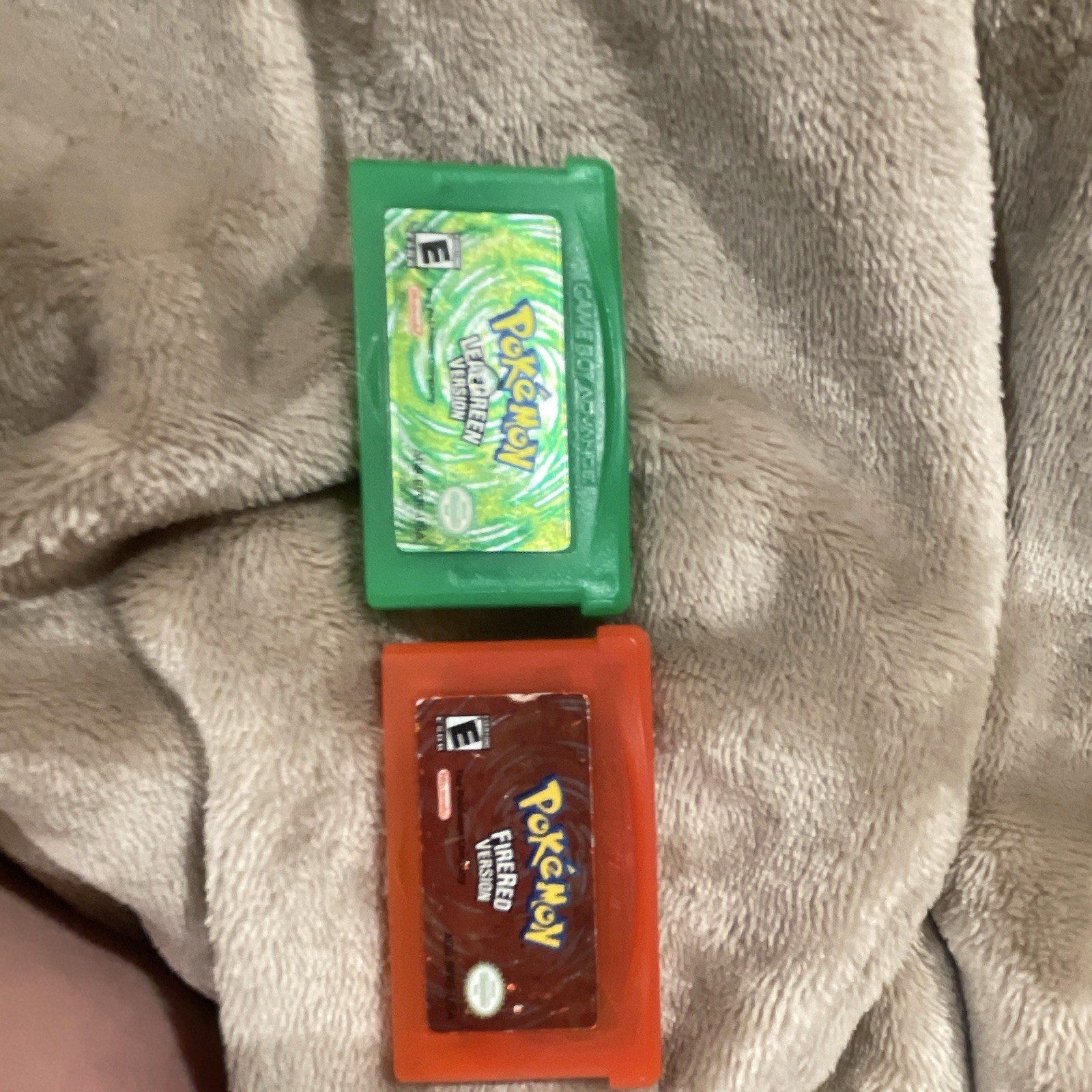 Nintendo Pokémon fire red version and Leaf green version tested they work