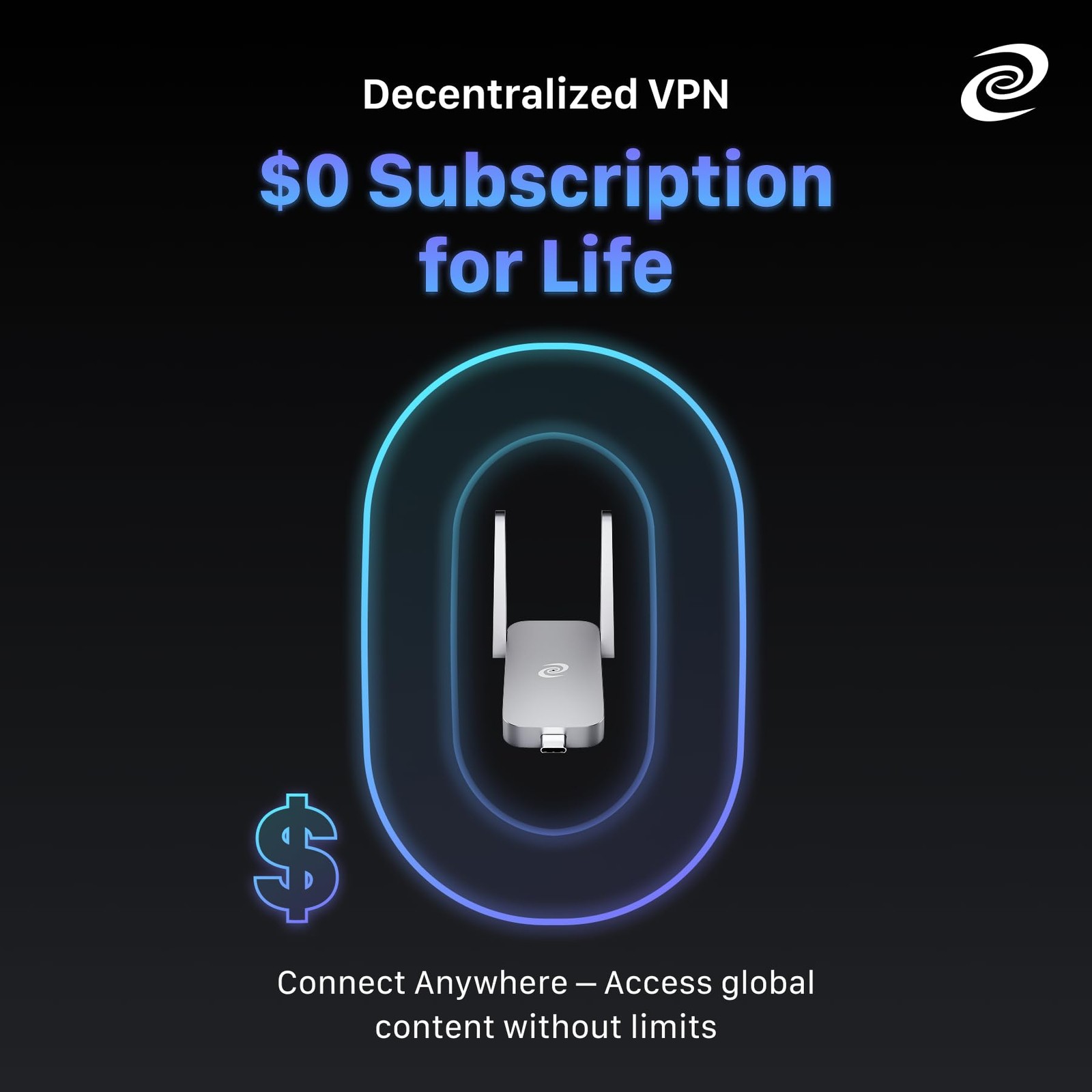 Deeper Connect Air Pocket-Sized Wireless 5.31 x 2.56 x 0.79 inches, Silver