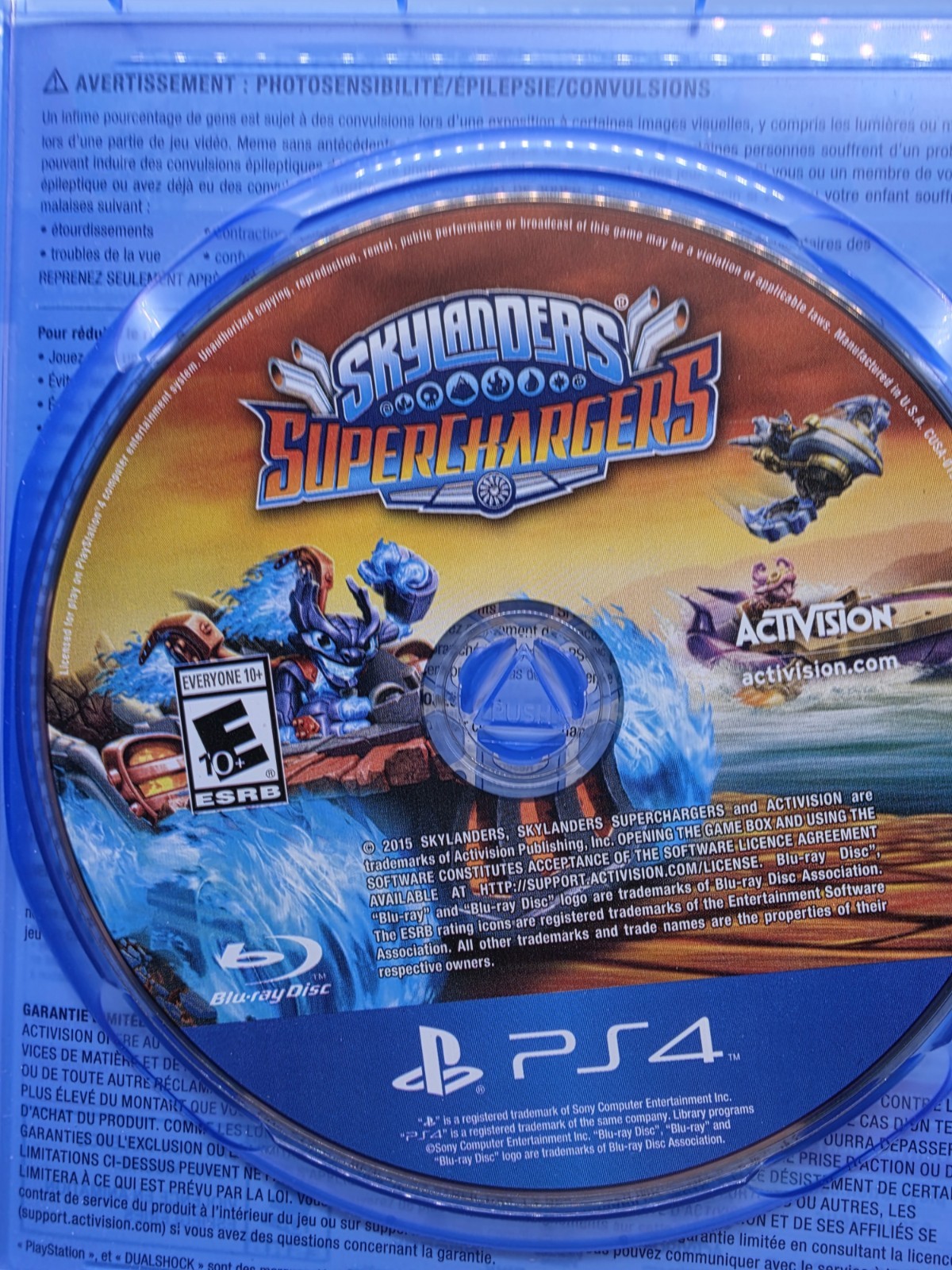 Skylanders SuperChargers Sony PlayStation 4 Cib Complete Mint Tested Ps4 Rare
