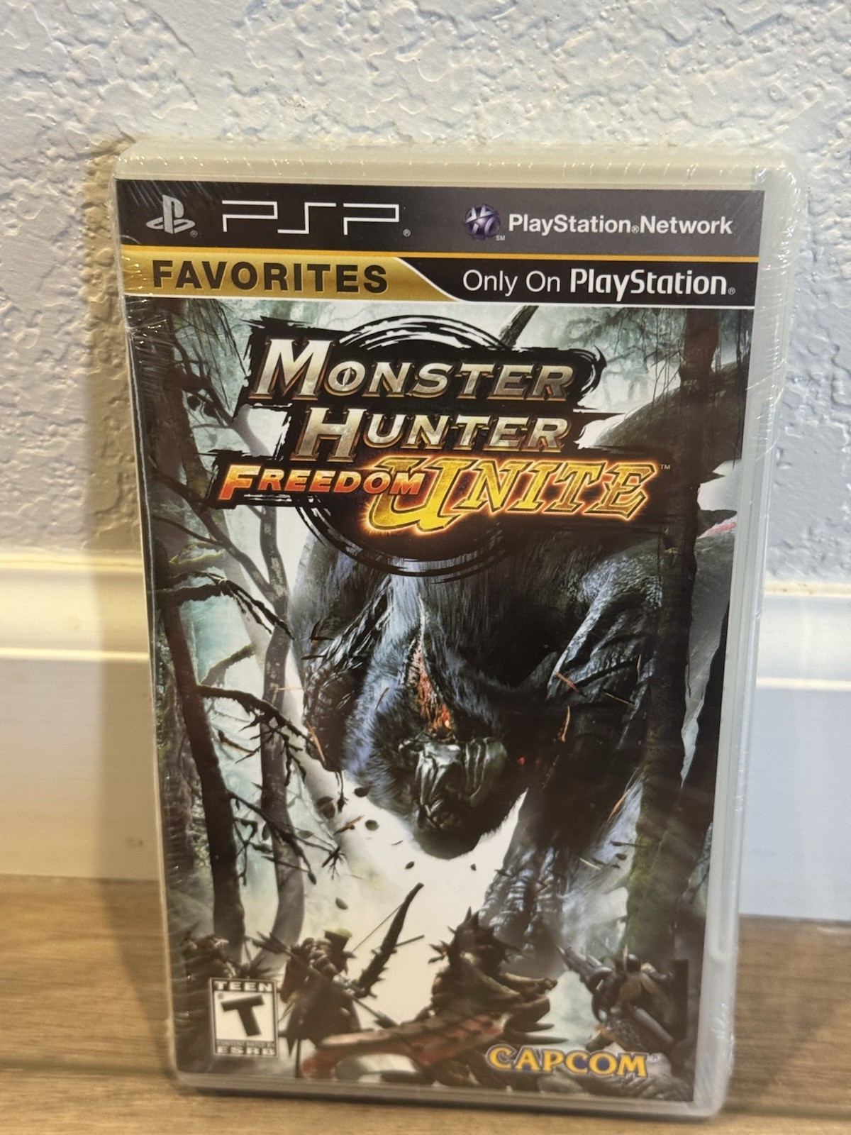 Sony PSP PlayStation Portable Monster Hunter Freedom Unite New In Shrink