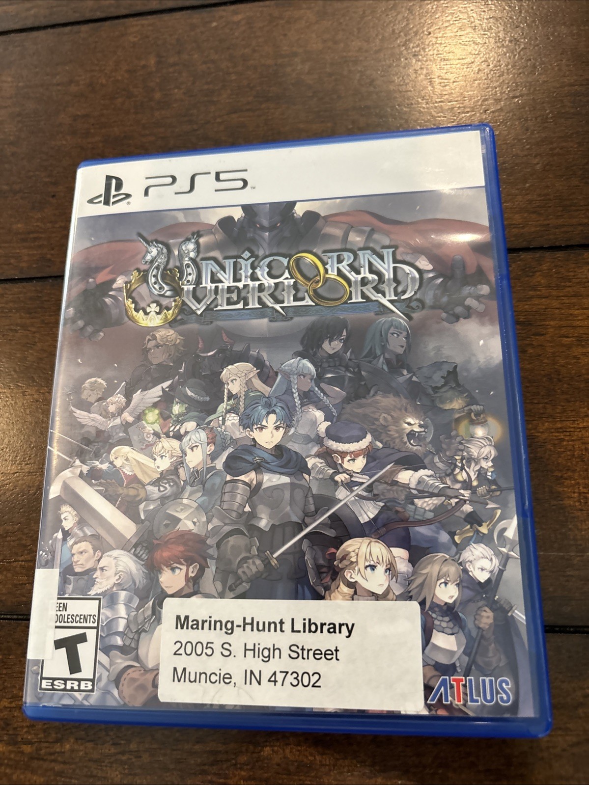 RARE Unicorn Overlord – Sony PlayStation 5 Atlus Game Rated T Anime
