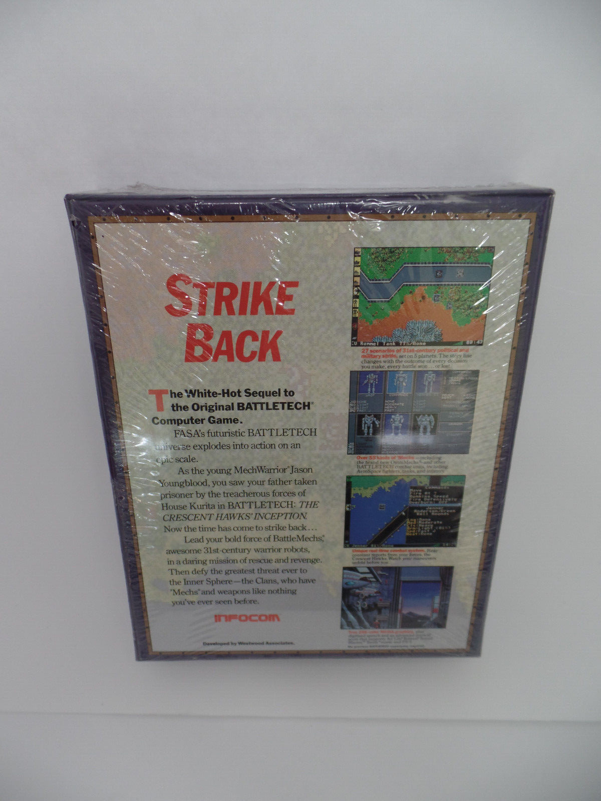 Battletech : The Crescent Hawks’ Revenge | FASA DOS Big Box NIB NOS Mint Sealed