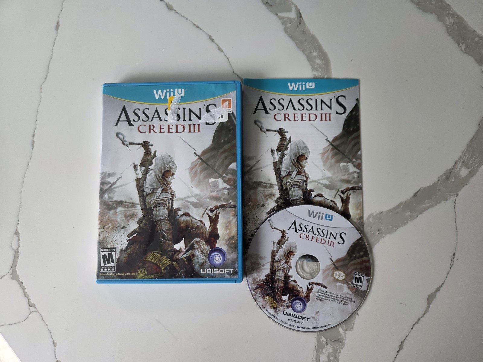 Assassin’s Creed III – Nintendo Wii U 2012 – CIB Complete Tested