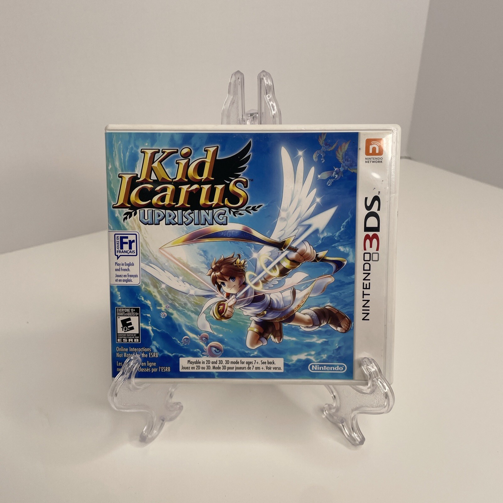 Kid Icarus: Uprising (Nintendo 3DS, 2012) Big Box