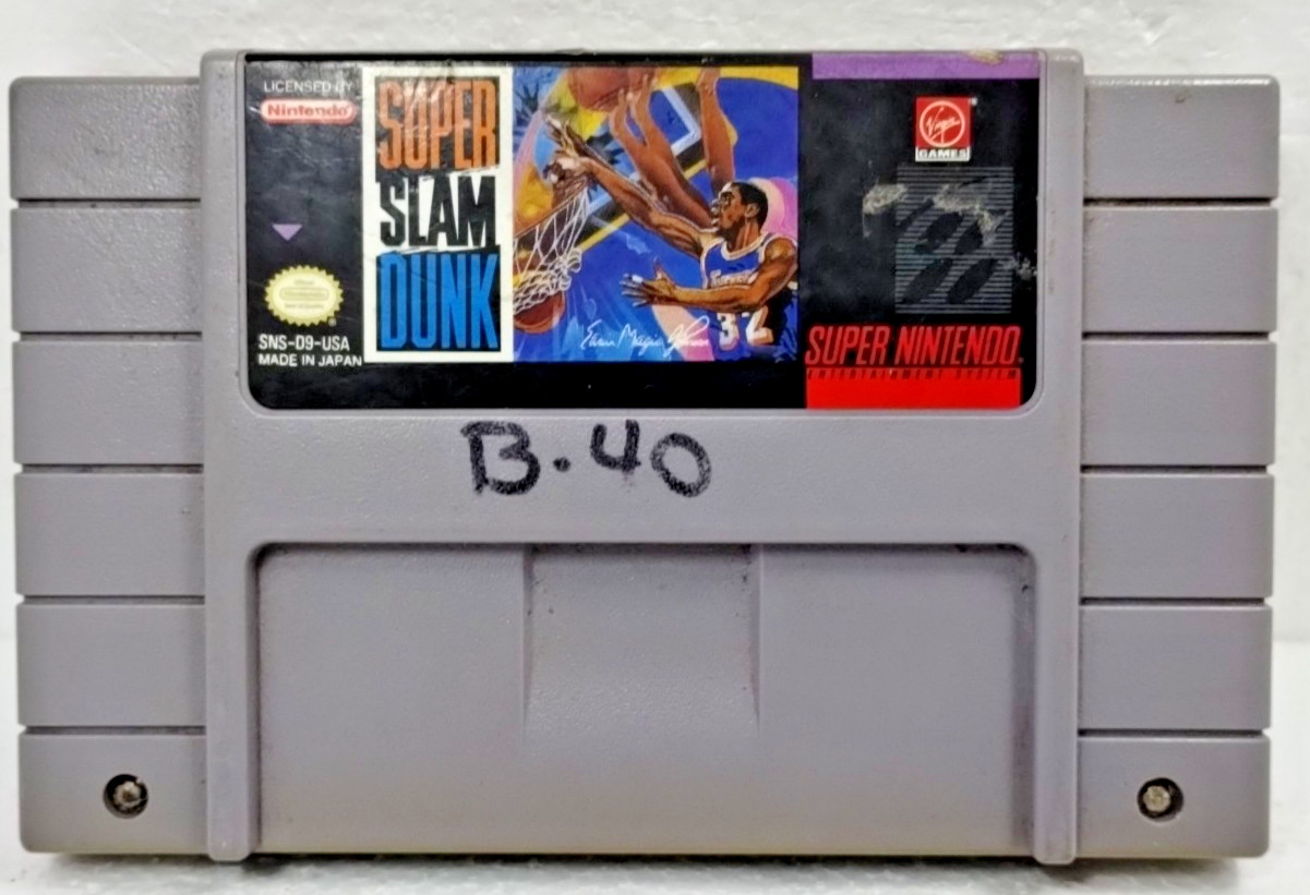 Super Slam Dunk (Super Nintendo Entertainment System, 1993)