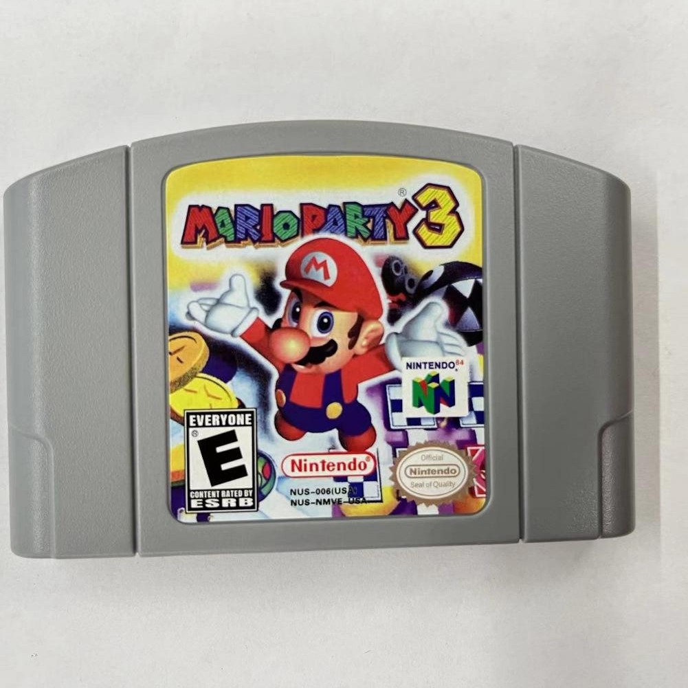 Mario Party 3 – Nintendo 64 (N64) Must-have for fans Highly collectible