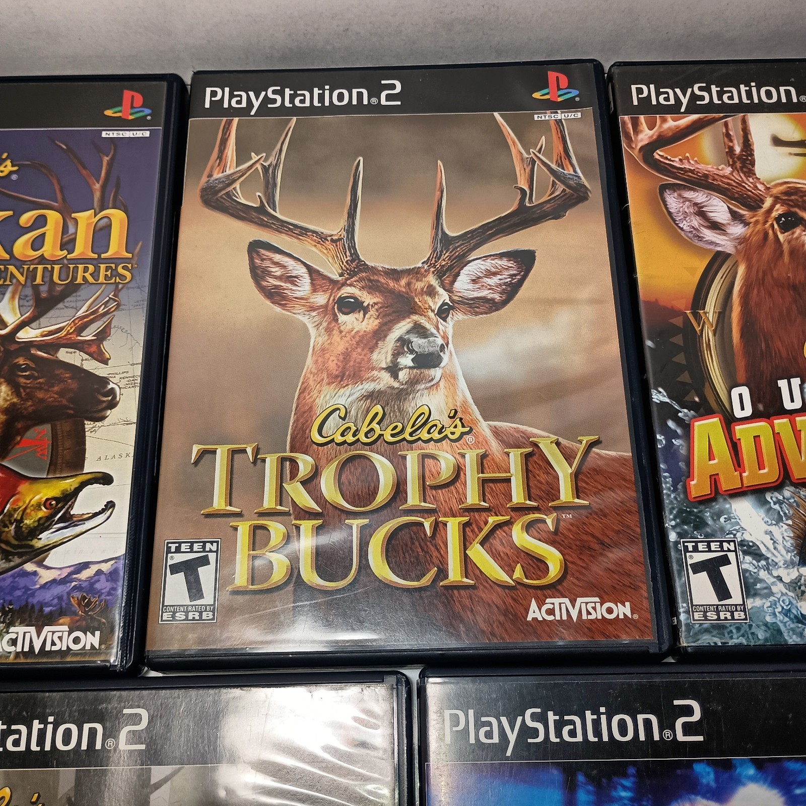 Cabelas Bundle PS2 Hunting Video Games Lot Of 5 CIB Complete PlayStation 2