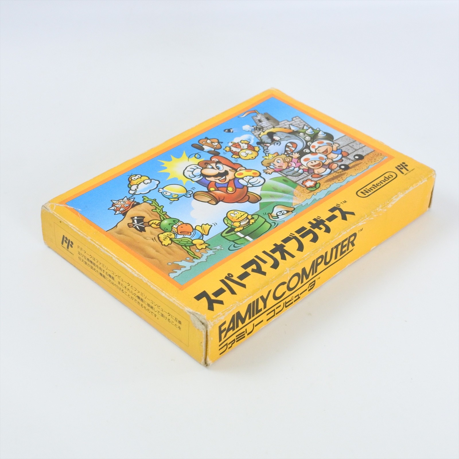 SUPER MARIO BROTHERS 1 Bros FF Logo Version Famicom Nintendo 2214 fc