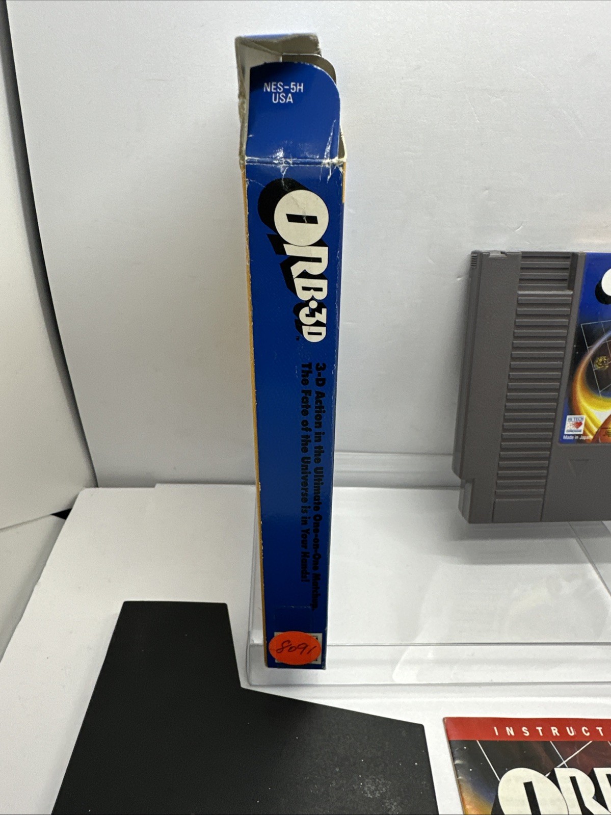 NES ORB 3D Nintendo Entertainment System w/Glasses Cleaned & Tested