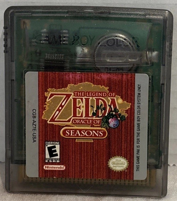 Legend of Zelda: Oracle of Seasons, Nintendo Game Boy Color, 2001, Rated E!