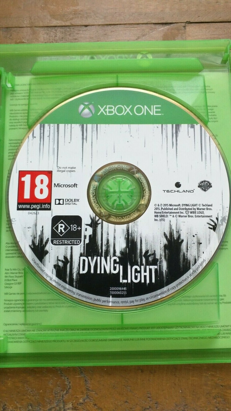 LIKE NEW ✹ Dying Light ✹ Xbox One Series X Game ✹ POLAND VARIANT (Rare) PEGI
