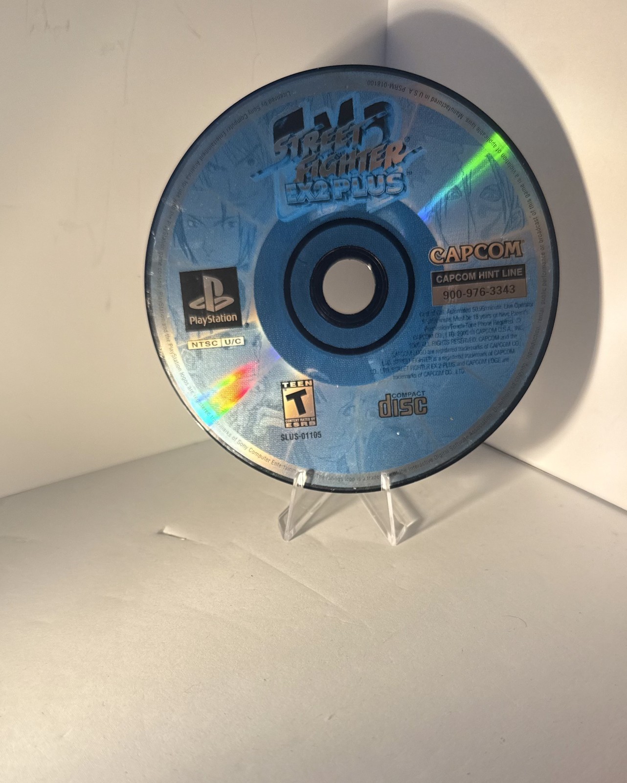 Street Fighter EX 2 Plus – PlayStation PS1 Disc Only *Tested* Working