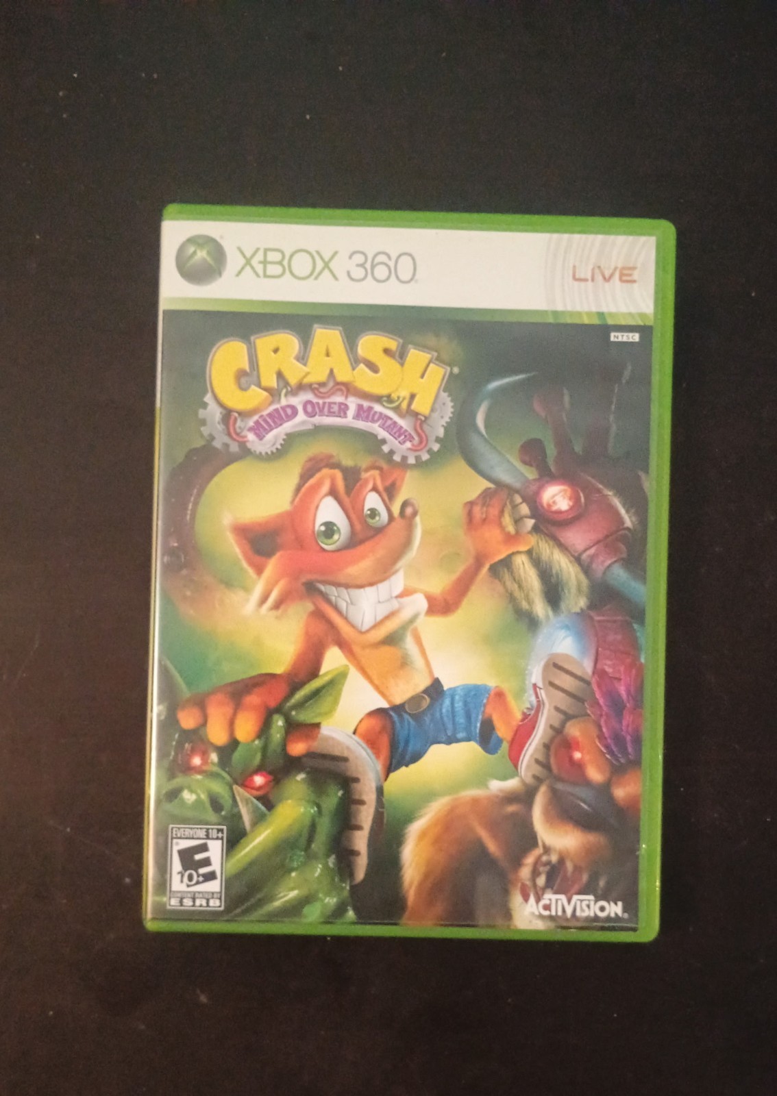 Crash: Mind Over Mutant (Microsoft Xbox 360, 2008)
