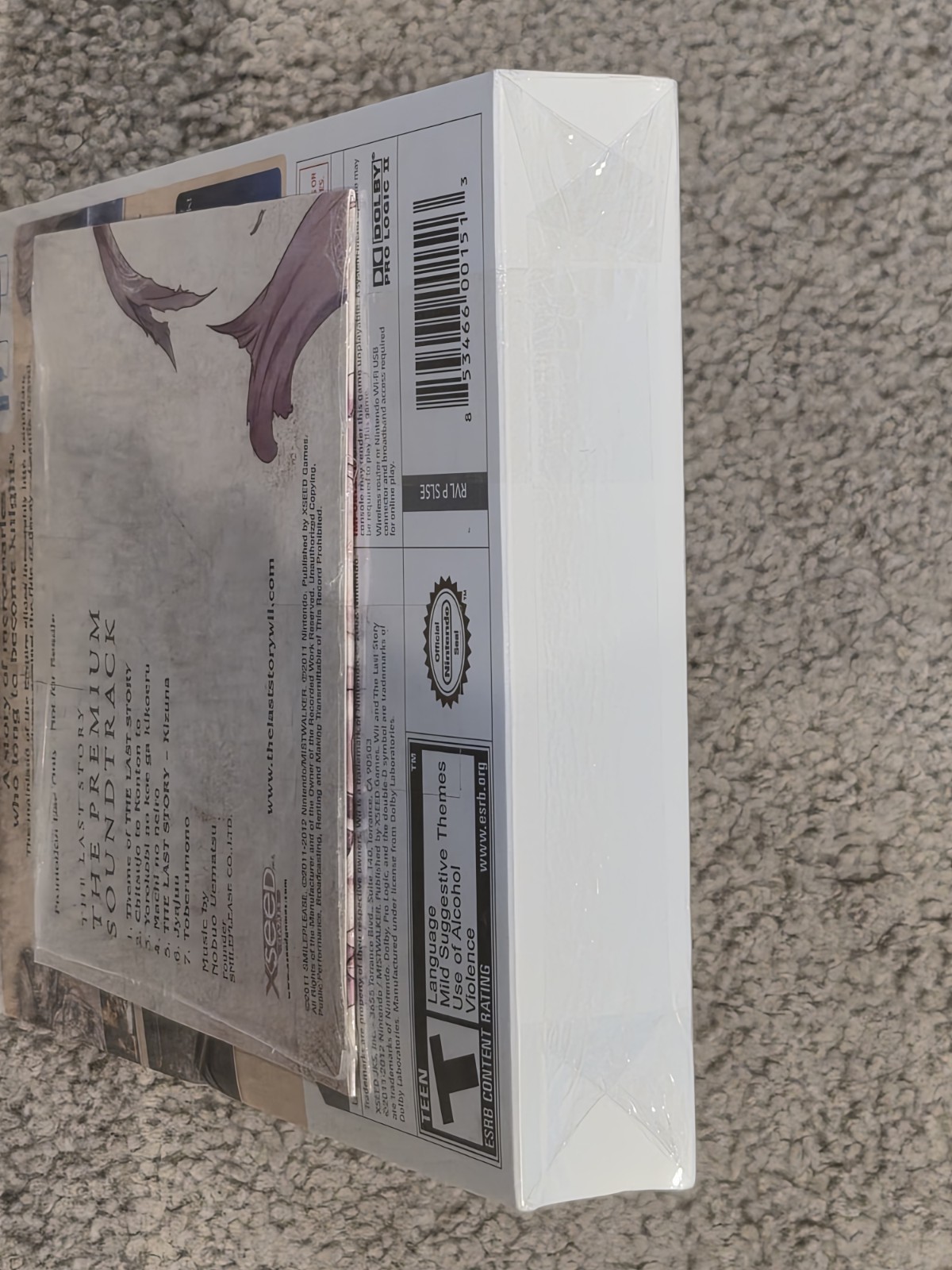 The Last Story Limited Edition (Nintendo Wii, 2012) Brand New Factory Sealed