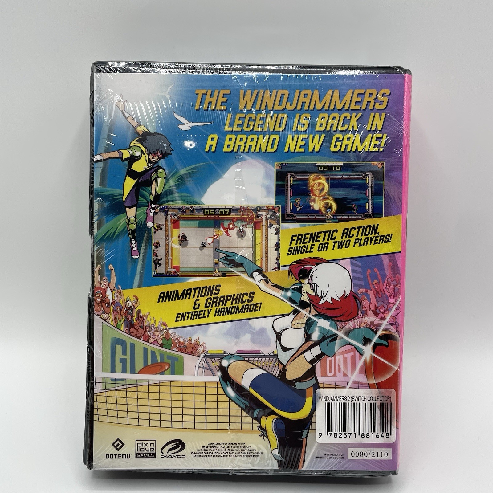 🇪🇺 WINDJAMMER COLLECTOR SET – PIX’N LOVE DOTEMU – SWITCH – NINTENDO 🇪🇺