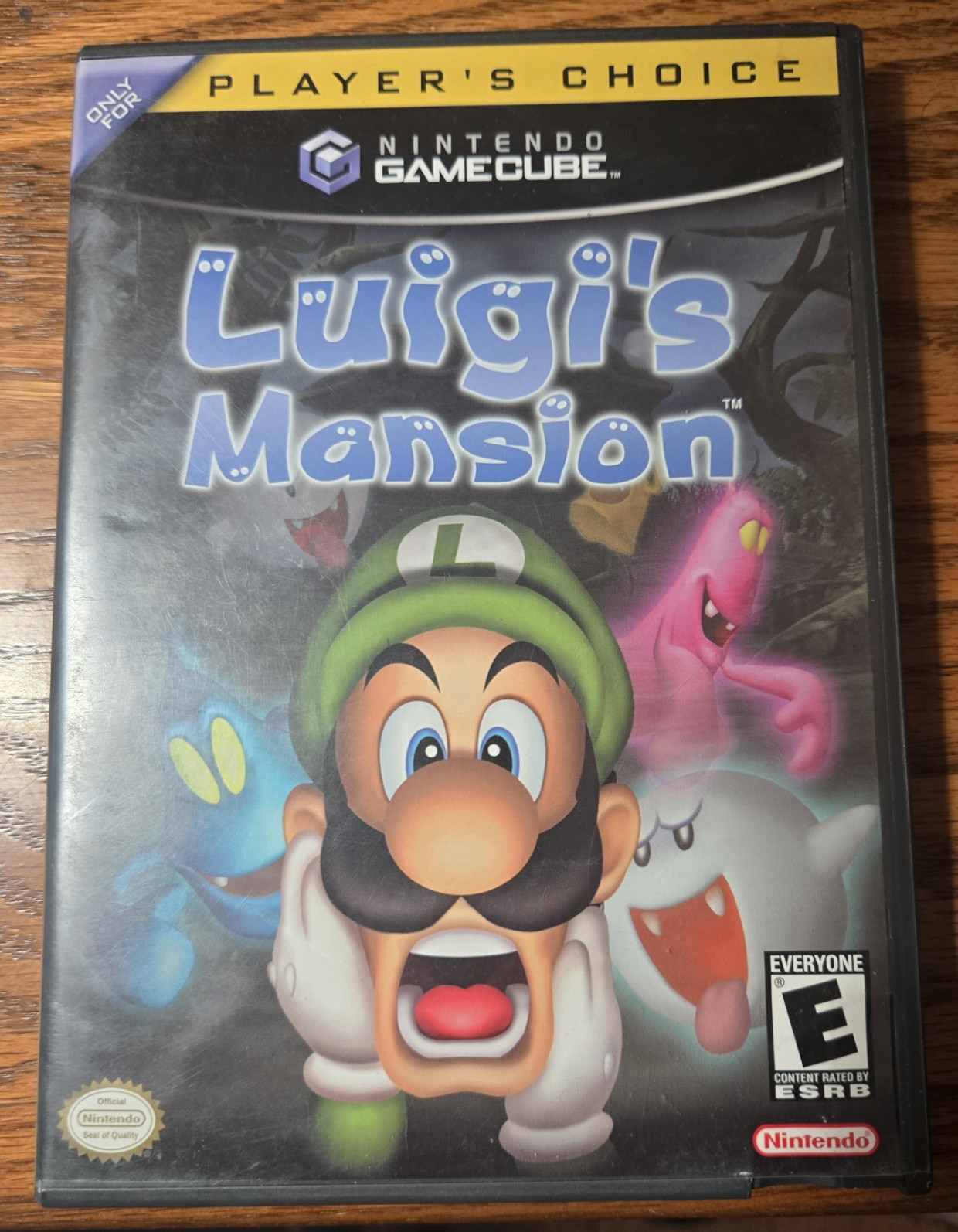 Nintendo Luigi’s Mansion Player’s Choice (GameCube) Missing Manual