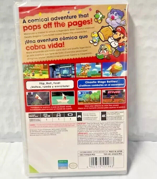 Luigi’s Mansion 2 HD & Paper Mario: TTYD Switch New Game Bundle