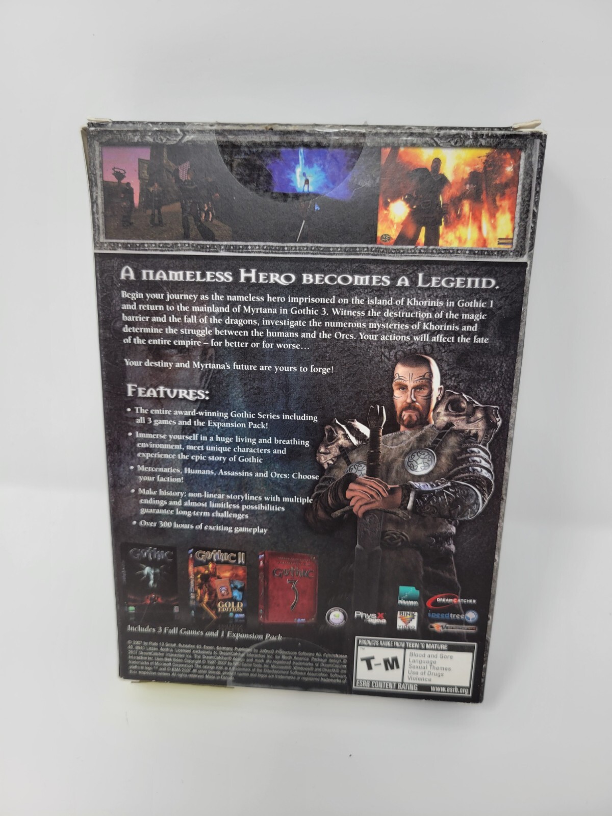 Gothic Universe (PC 2007) Complete CIB W/ Reg Card Gothic 1 2 3 Tested Free Ship