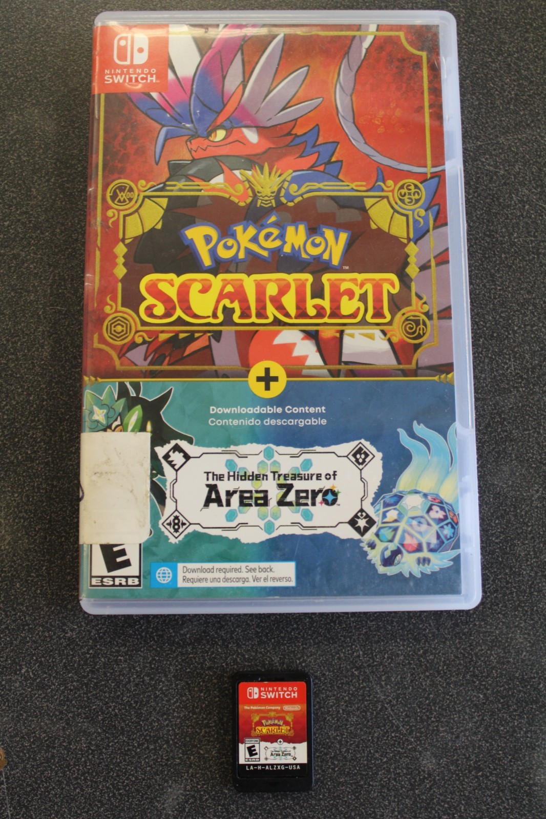 Pokemon Scarlet and The Hidden Treasure of Area Zero – Bundle (Nintendo Switch,