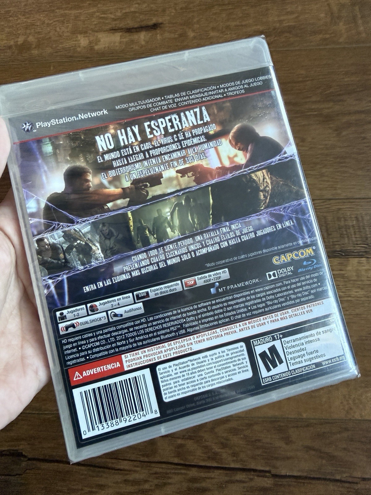 Resident Evil 6 Sony PlayStation 3 PS3- Brand New Factory Sealed SPANISH VERSION