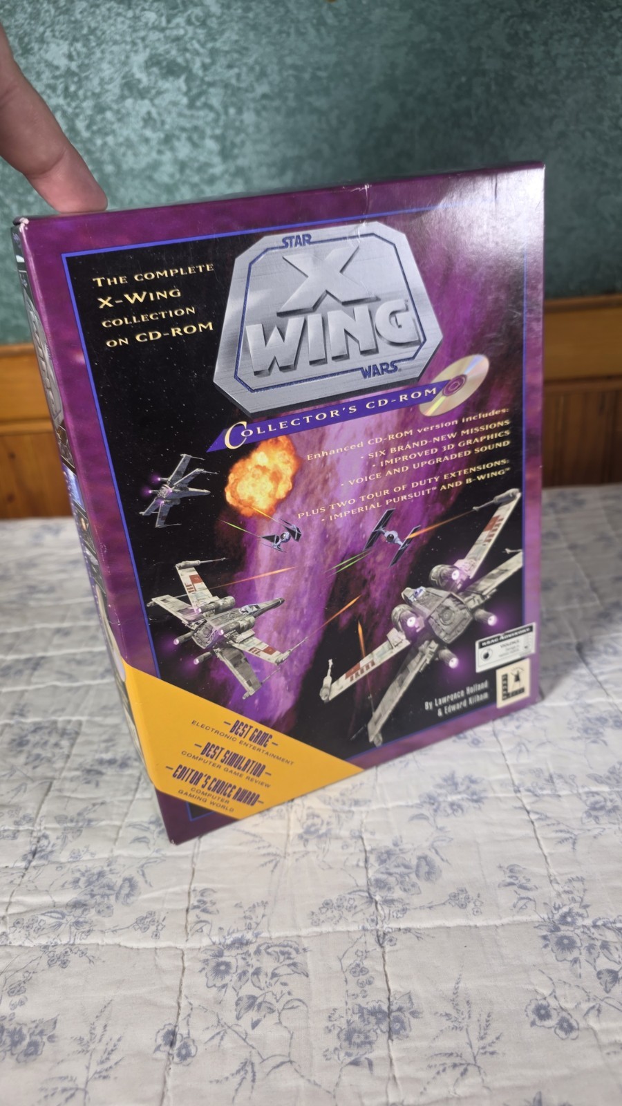 Star Wars: X-Wing – Collector’s CD-ROM (PC, 1994) Big Box Edition