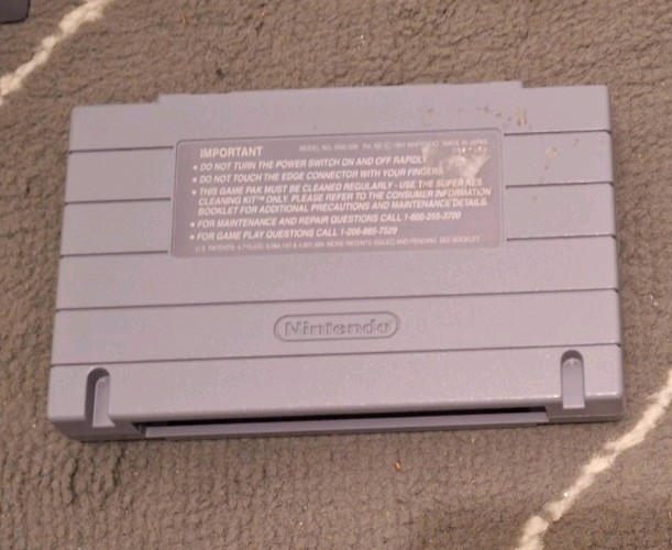 Gradius III (Super Nintendo SNES, 1991) Cart Only Authentic Tested