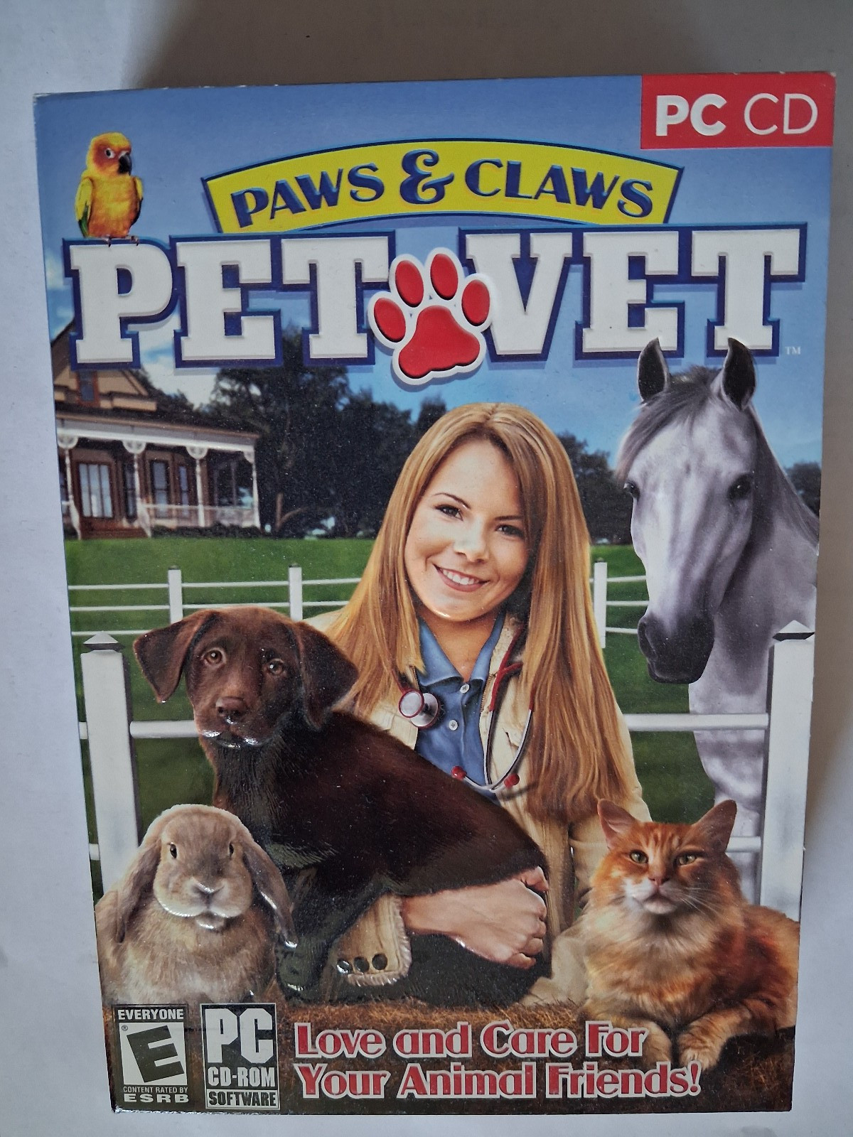 Paws & Claws Pet Vet; PC; (Brand New/Factory Sealed) Retail Box