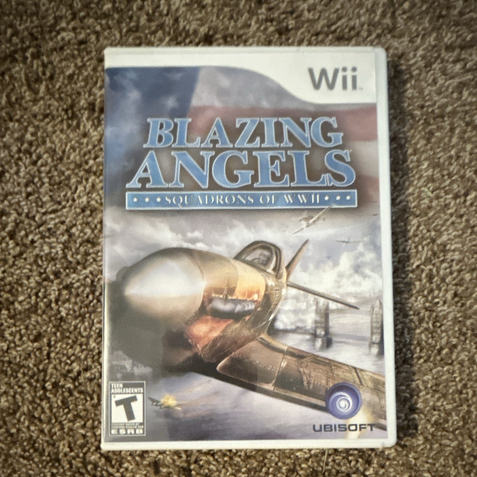 Ubisoft Blazing Angels: Squadrons of WWII Wii Manual Included T NTSC-U/C 2006