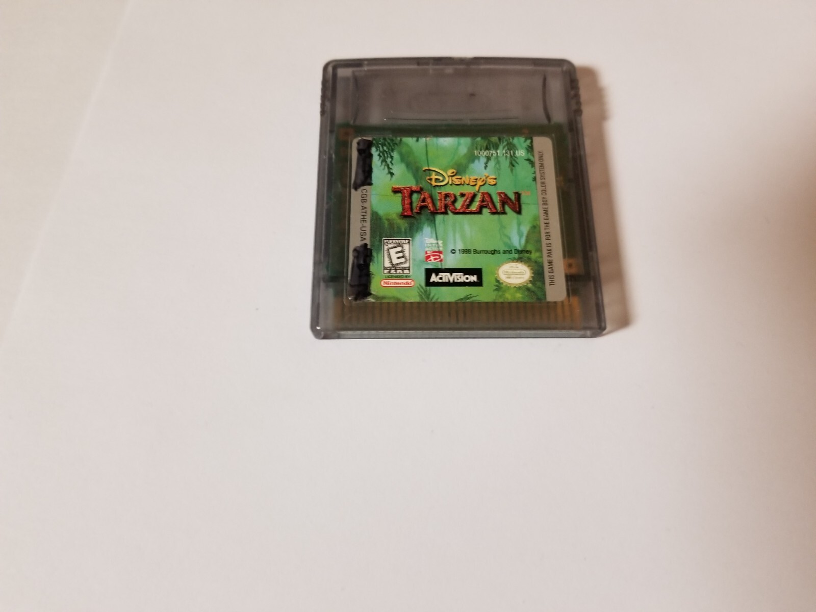 Disney’s Tarzan Game Boy Color Authentic gbc