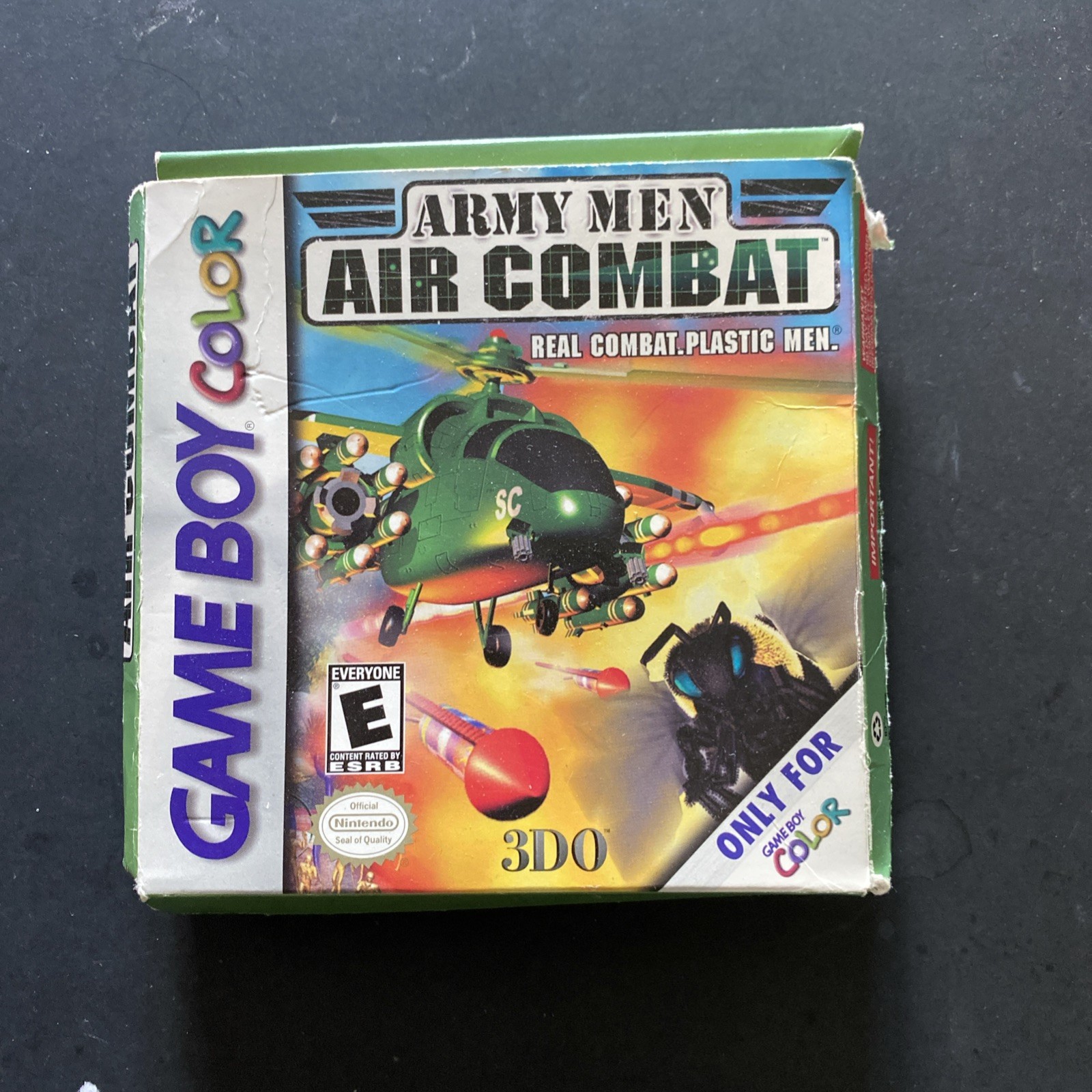 Army Men: Air Combat (Nintendo Game Boy Color) GBC COMPLETE – Tested