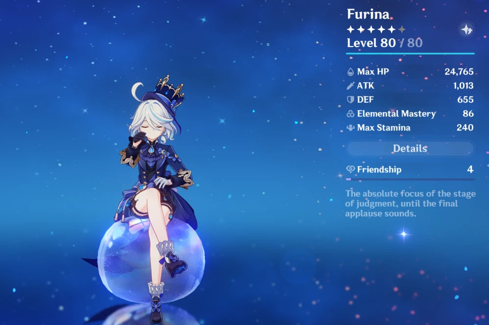 Genshin Impact Account – America Server – AR55 C6-Skirk R1 weapon full team