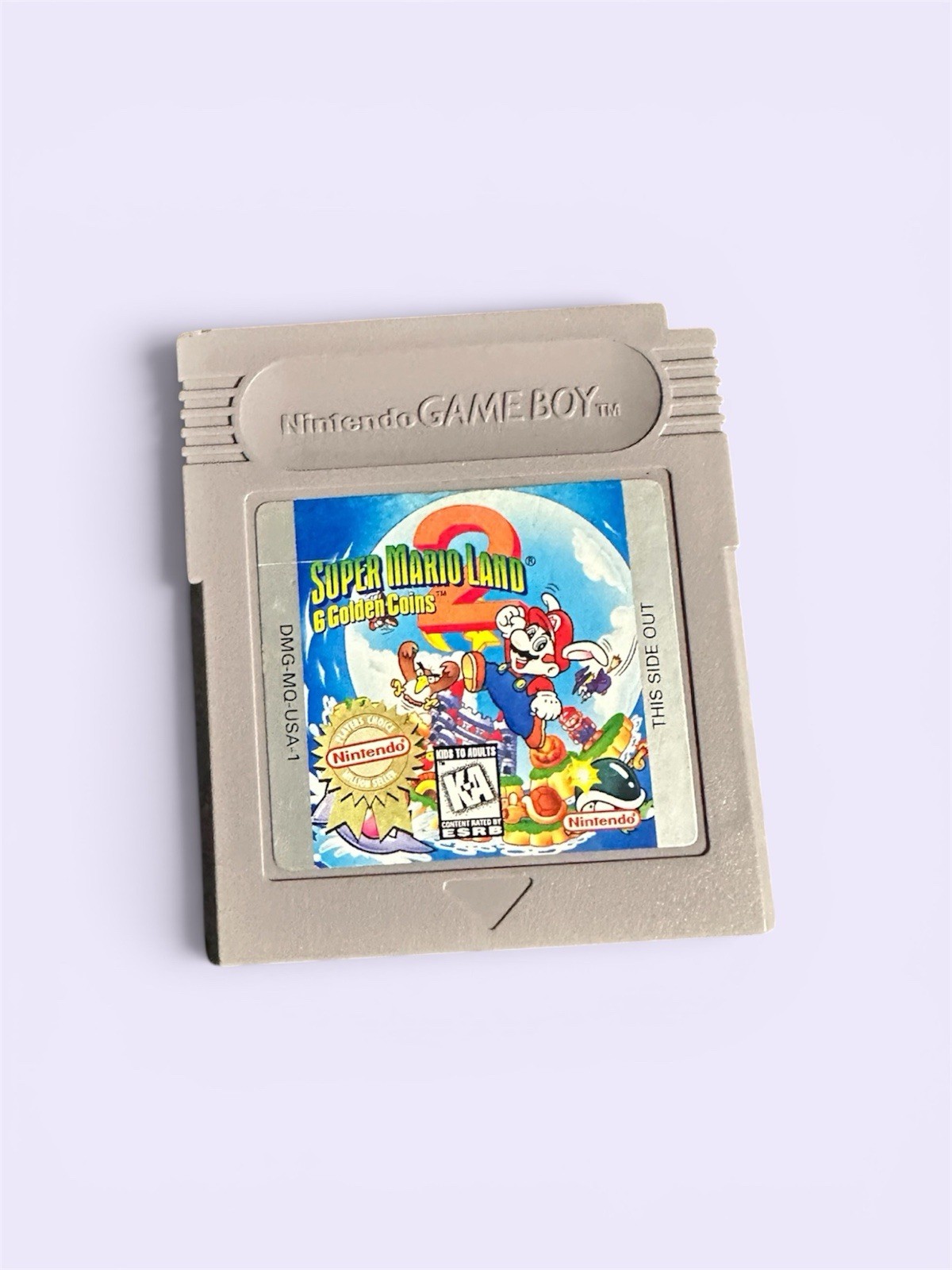 Super Mario Land 2: 6 Golden Coins (Nintendo Game Boy) Player’s Choice TESTED