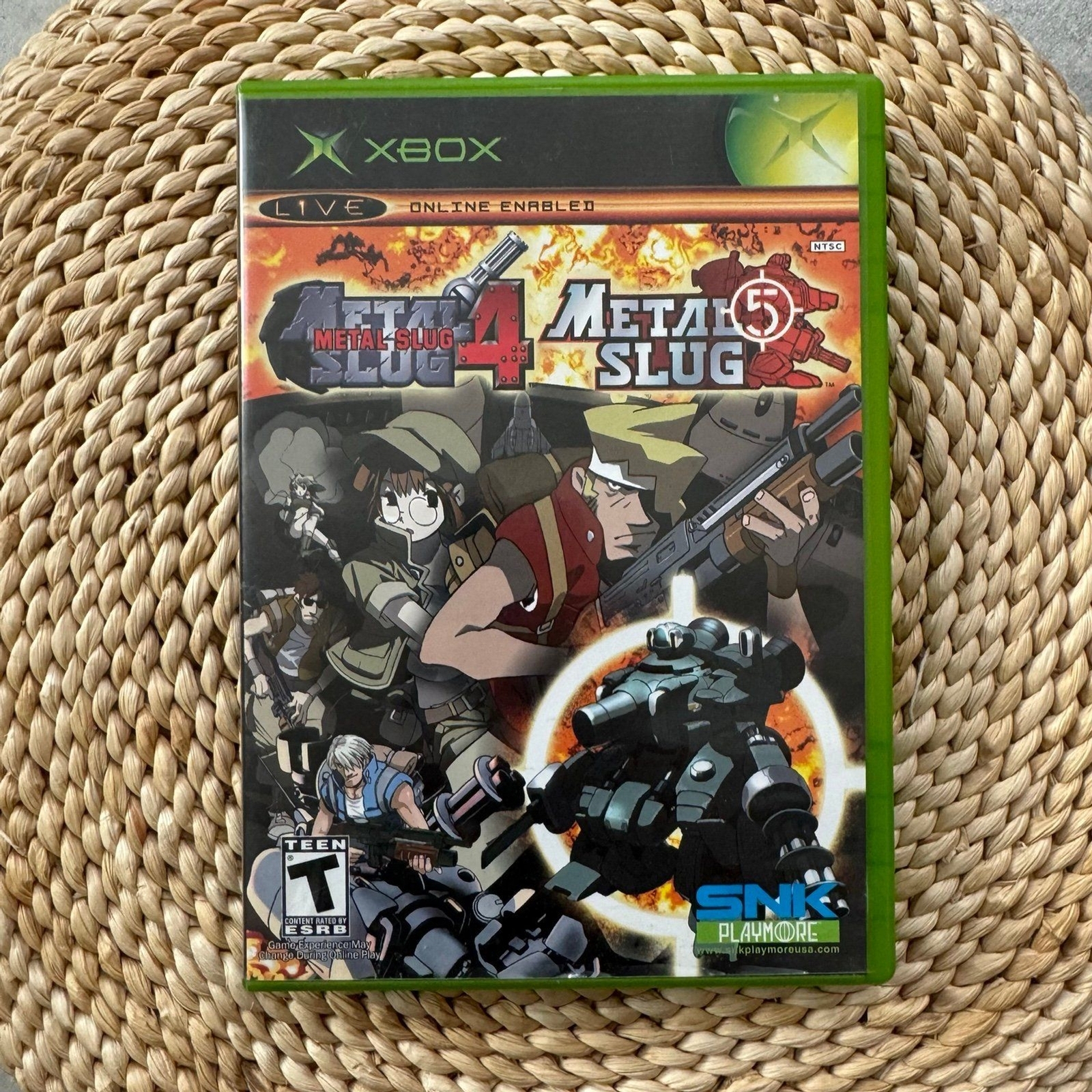 Metal Slug 4 & Metal Slug 5 Microsoft Xbox 2005