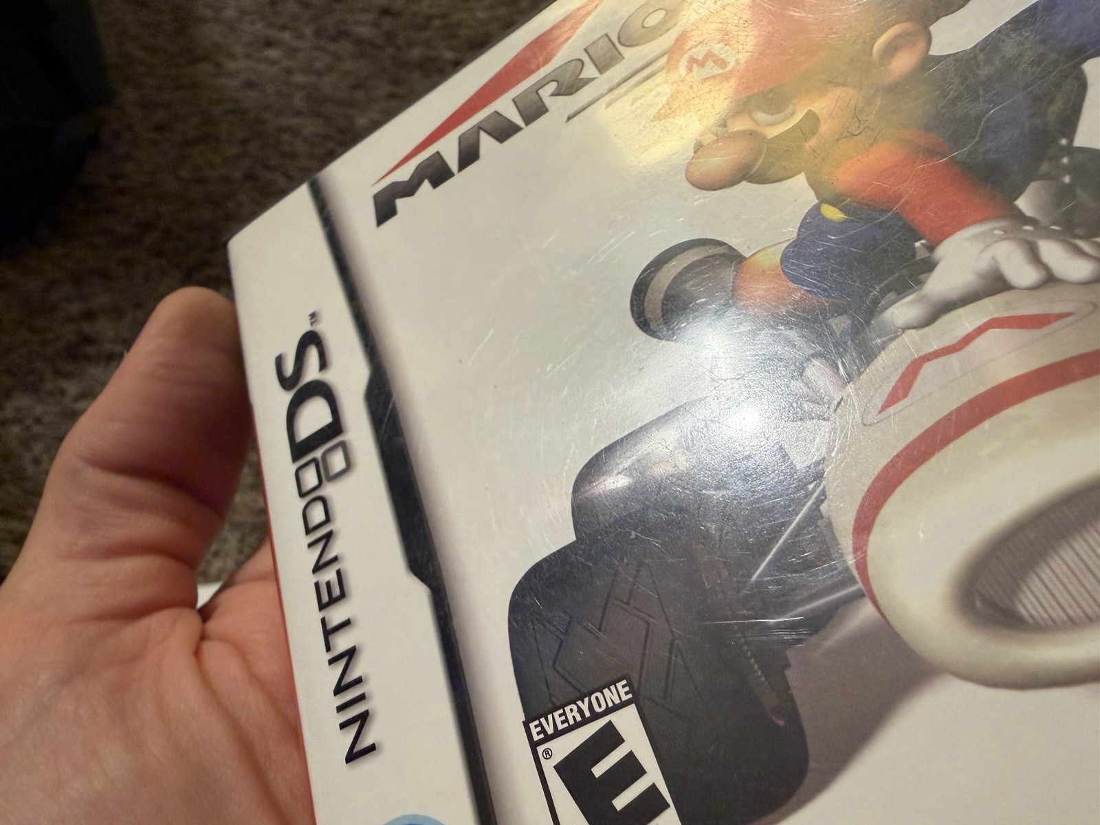 Mario Kart DS (Nintendo DS, 2005) CIB w/ Manual, Works+Clean