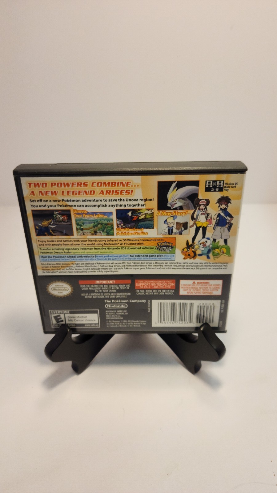 Pokémon: White 2 Version Nintendo DS Authentic CIB With Inserts