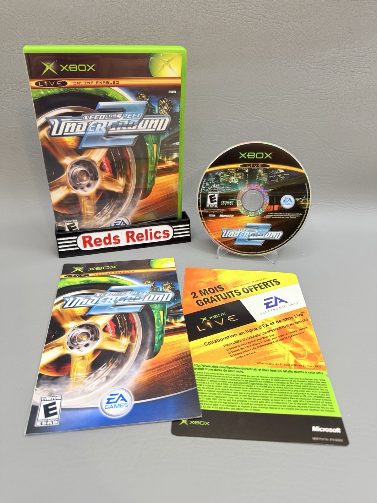 Need for Speed: Underground 2 – Original Xbox – CIB – Near Mint Condition