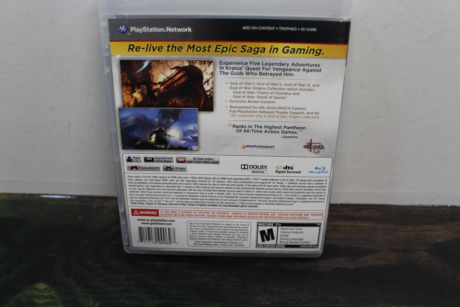 God of War Saga (Sony PlayStation 3, 2012)