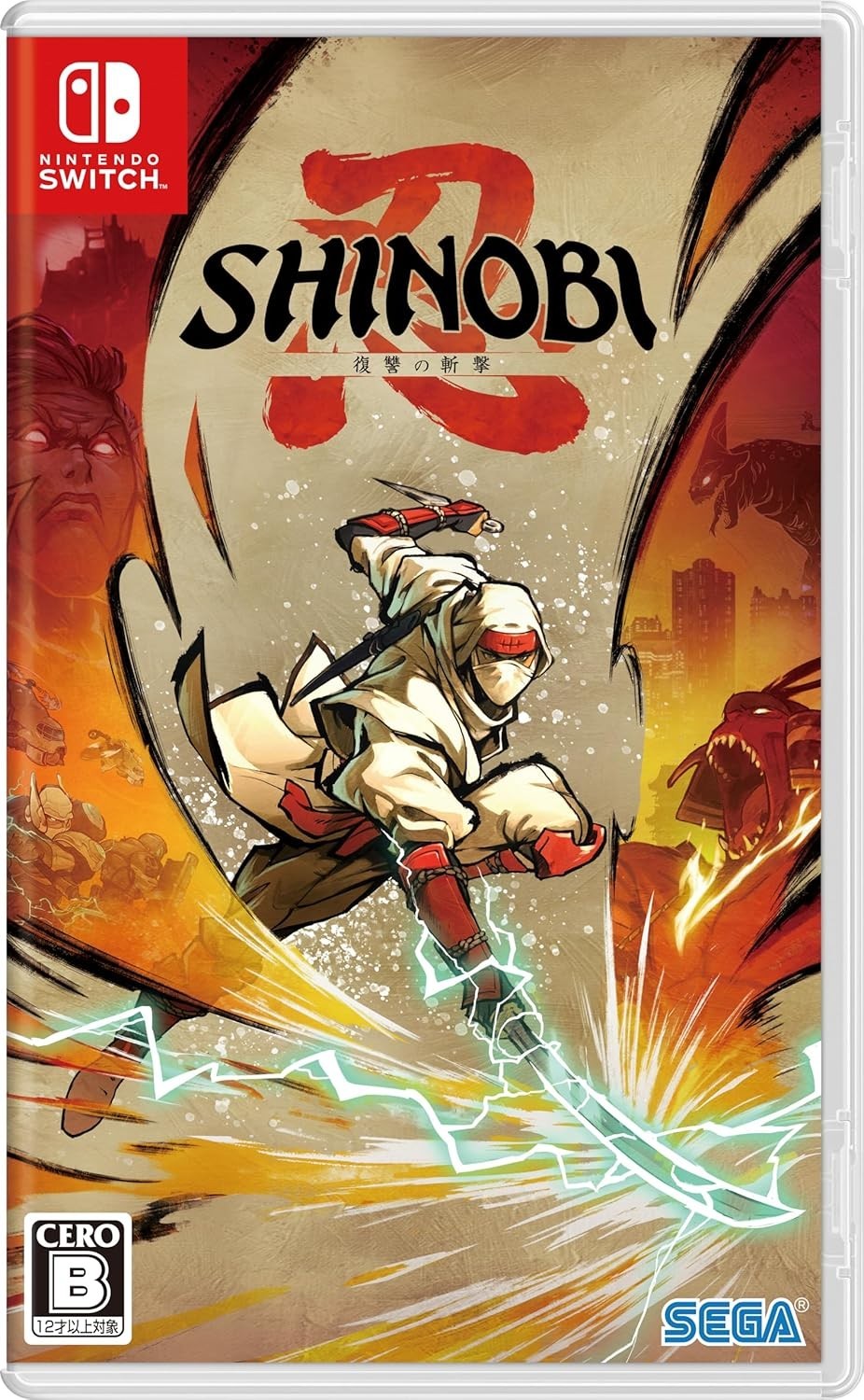 SHINOBI: Art of Vengeance Nintendo Switch Video Game Unopened Multilingual SEGA
