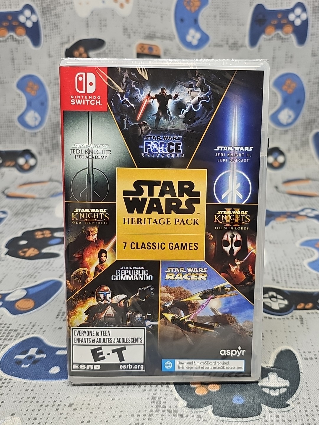 Star Wars: Heritage Pack – 7 Classic Games (Nintendo Switch) NEW SEALED
