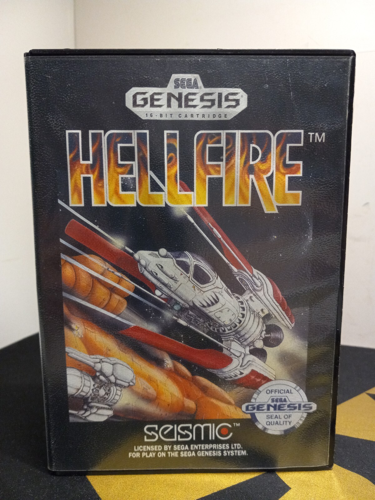 Hellfire (Sega Genesis, 1990) CIB Complete US Version