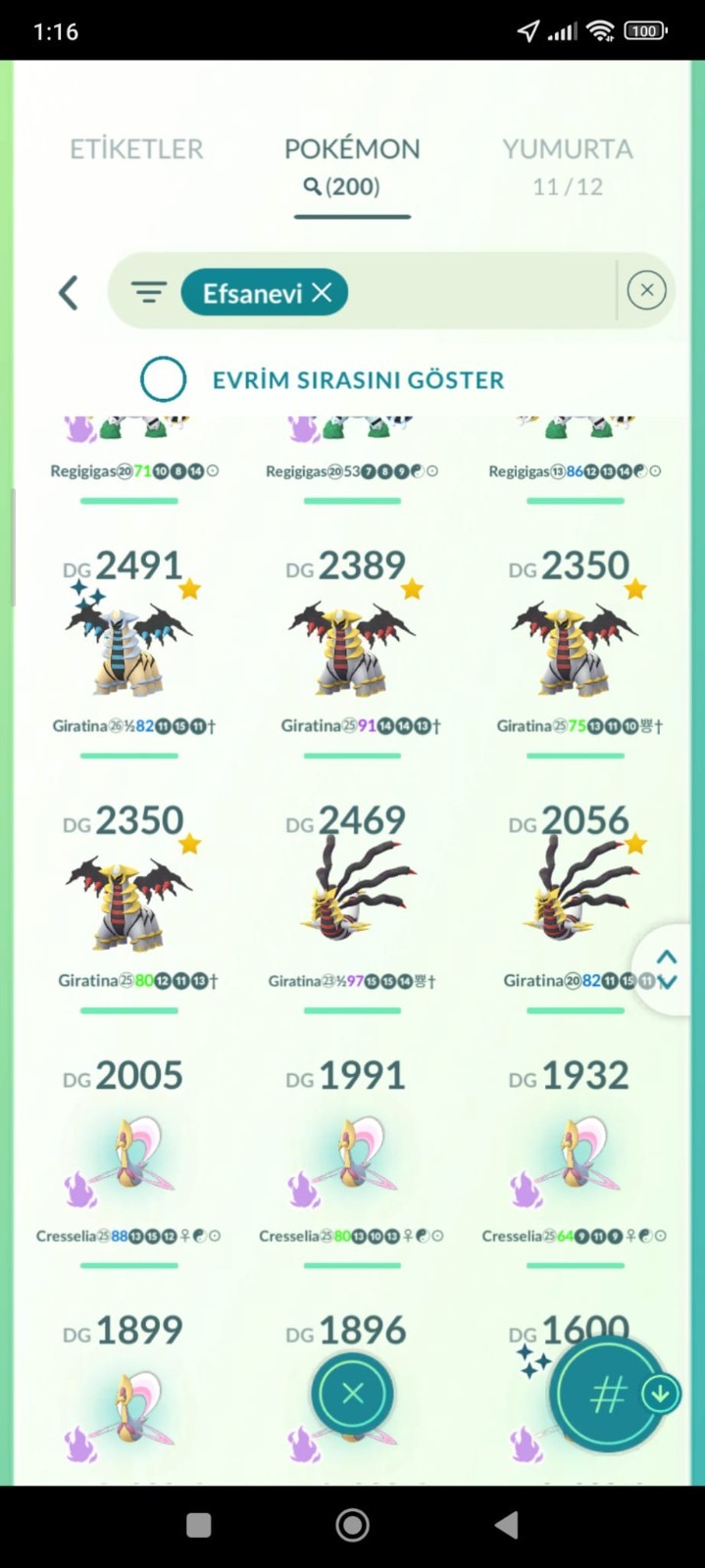 Pokémon Go level 72 lvl – 2016