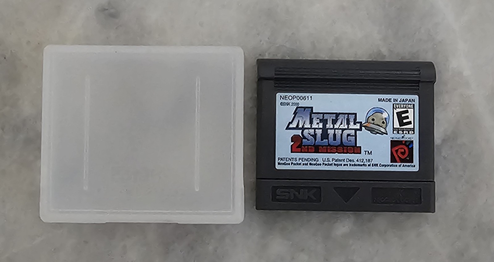 Metal Slug 2nd Mission Neo Geo Pocket Color NGPC English W/ Dust Cover