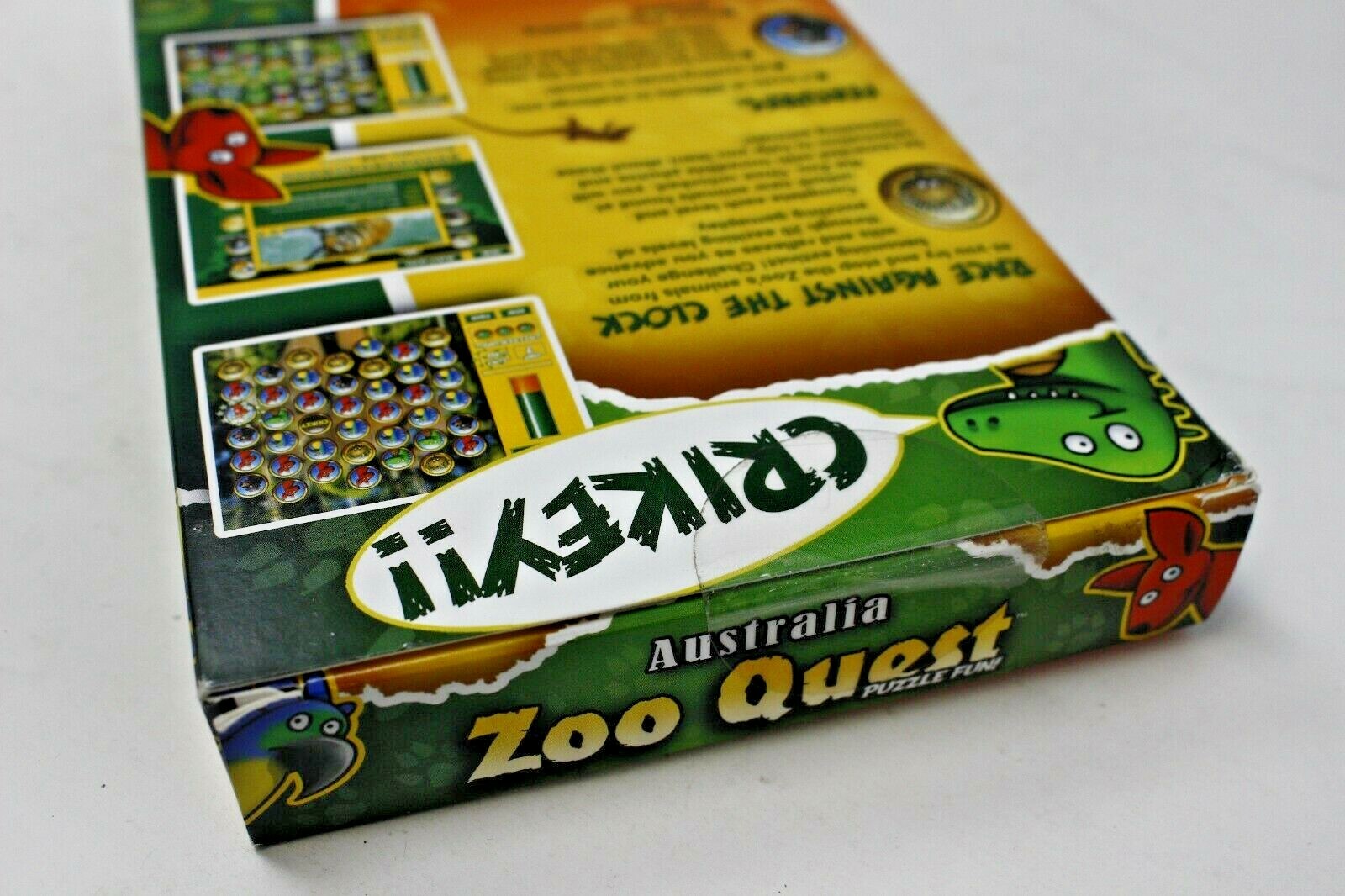 Australia Zoo Quest – Ft. Steve Irwin – PC – Puzzle Game -NEW/Sealed – See Desc